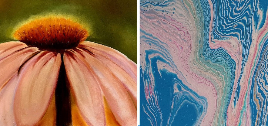 Werke von Art Creation by Chantal Röösli und Kulzer Cécile’s Acryl Art