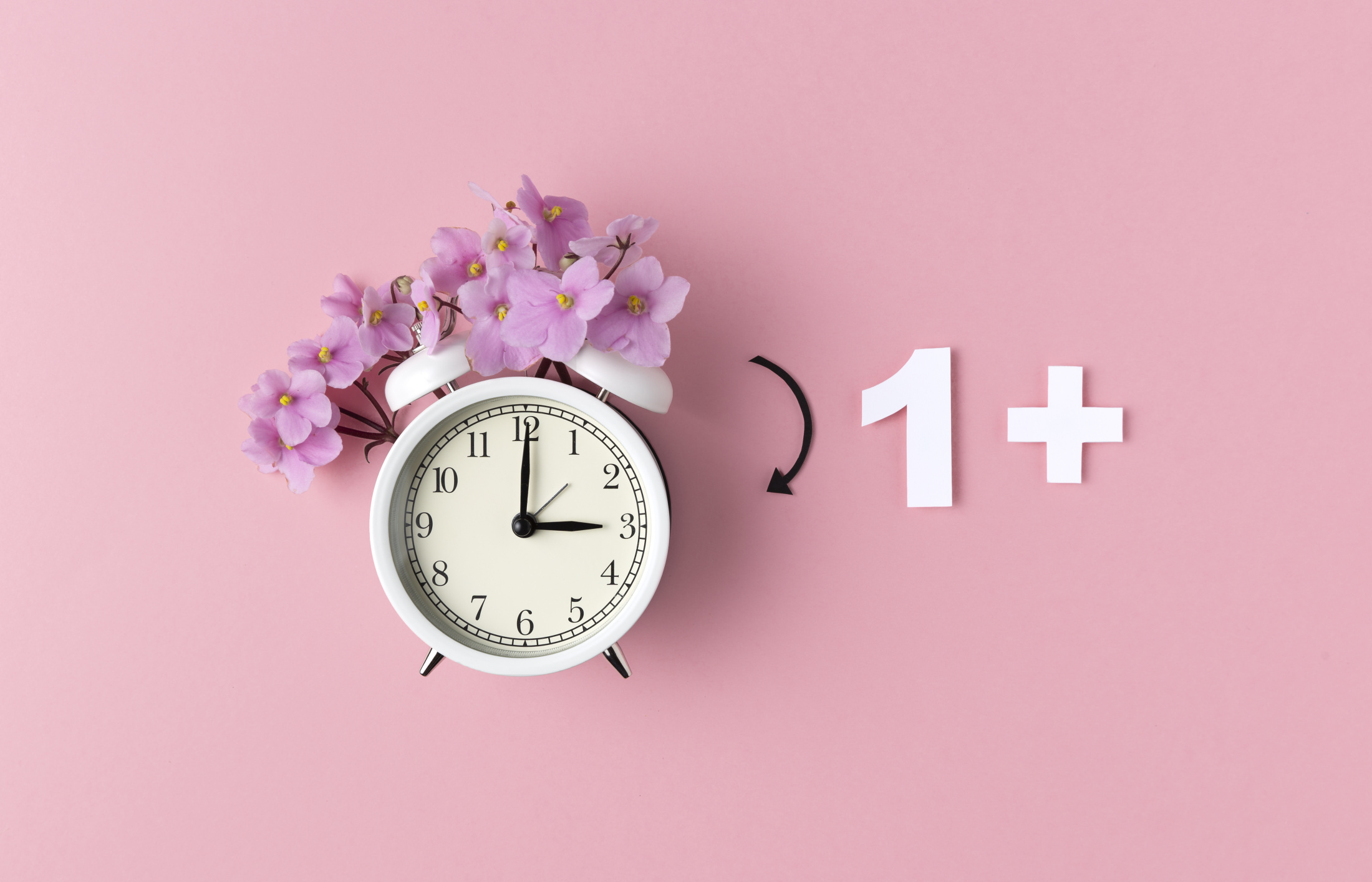 Beautiful spring time change concept